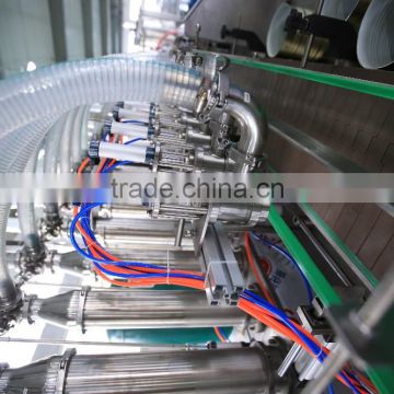 The Complete Line Of Automatic probiotic yogurt Filling Machine For Different Fresh Juice Bottling