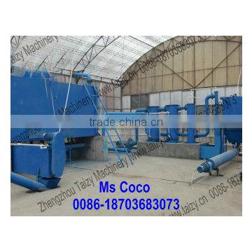 continuous nonsmoke Castor seed waste of flax PalmShell wood shaving carbonization machine to Charcoal Powder0086-18703683073