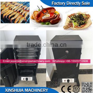 Outdoor small gas cooker oven for smoking