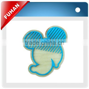 rubber patch,rubber label,rubber badge for garment