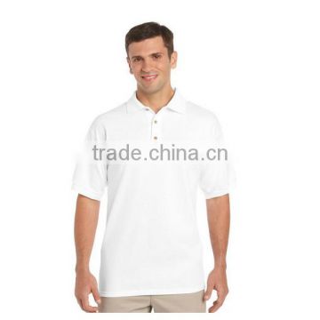 High Quality men white bulk Polo Shirt