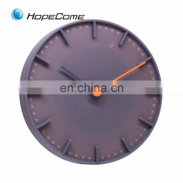 Silicone Themes Wall Clock Design Wall Art Clock For Promotion