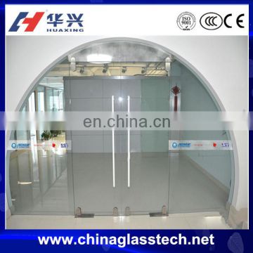 Sound and Heat insulation single &double glazed wood grain color thermal break &normal aluminum alloy profile arch sliding door