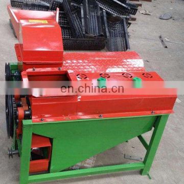 Portable high efficiency corn thresher for tractor