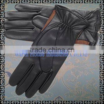 2016 Wholesale Superior Genuine Leather Skin Tight Leather Gloves
