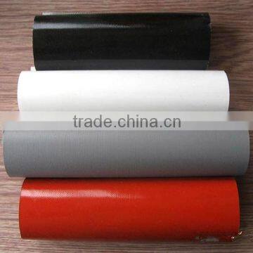 temperature resistance double-sided silicone coated polyester fabric with high voltage