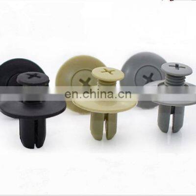 Universal expansion black revit fastener expansion screw fastener for car bumper trunk fender