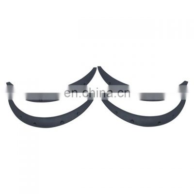 Universal type PP material Wheel eyebrow Fender Flares Arch Wheel Eyebrow Protector mudguards For all cars