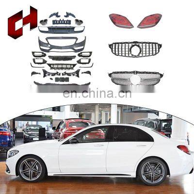 CH Popular Products The Hood Taillights Headlight Rear Diffusers Body Kit For Mercedes-Benz C Class W205 2015+ To C63 2019