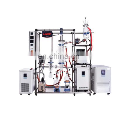 High quality continuous short path molecular distillation system