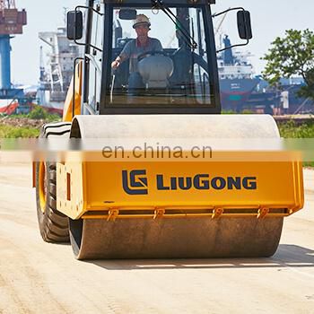 2022 Evangel Chinese Brand Construction Machinery 1 Ton Double Drum Hydraulic Vibratory Road Roller 6122E