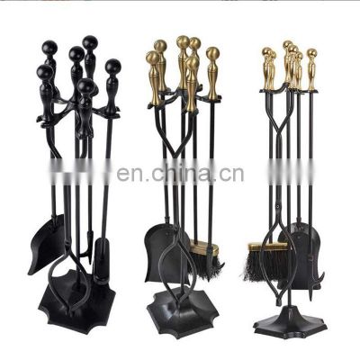Casual Grilling Stove Tools Wrought Iron Ornament Fireplace Accessories