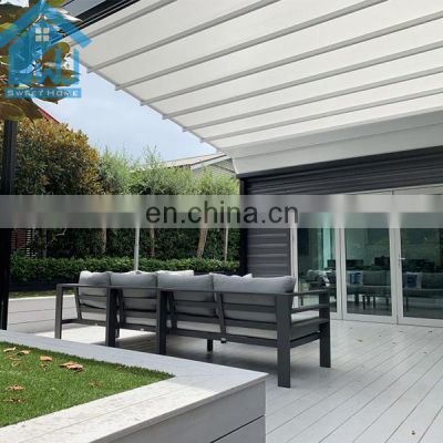 PP-S2 Motorized Aluminum Horizontal Retractable Awning Canopy for Restaurant
