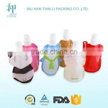made in china factory price sample free biodegradable laminating NY/PE juice pouch manufacturers