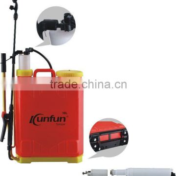 kaifeng factory supplier high quality battery electric power sprayer(1l-20l) perfume sprayer crimping machine