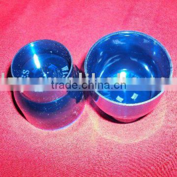 Plastic round shape candlel cup