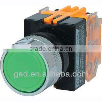 GA1-11BN,S CNGAD GA1 series green flush switch pushbutton