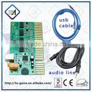 Best Selling 2 Players USB PC to Jamma Arcade Converter PCB Board