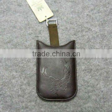 leather fashion phone cover for promotion