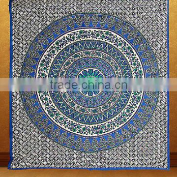 Indian Hippie Mandala Tapestry Bedspread Boho Art Mandala Tapestries Wall Hanging