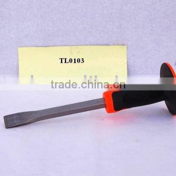 flat chisel with rubber handle