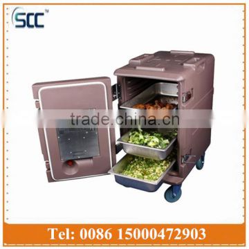 116L Restaurant electric heat insulation cabinet, plastic insulation cabinet for hot delivery