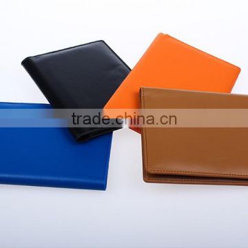 new arrival unisex genuine leather antique multi-pocket leather card holder