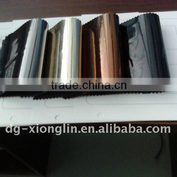 Xionglin Shiny reflective electroplating TPU materials film for shoes,cloth,labels,logo,trademark