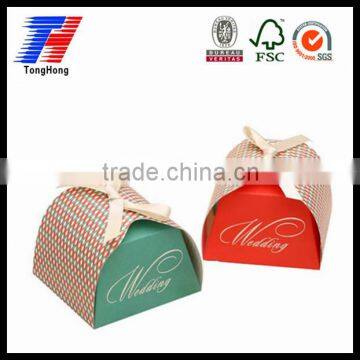 customized food grade paper cupcake box