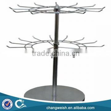 metal table top rotating display stand for accessories