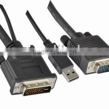 high standard VGA to DVI cable with free sample