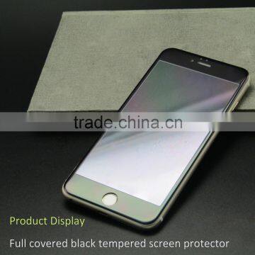 180 Degree Black Privacy Tempered Glass Screen Protector for iphone6s plus