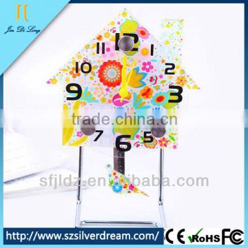 Environmental protection handicraft cheapest table 3d clock