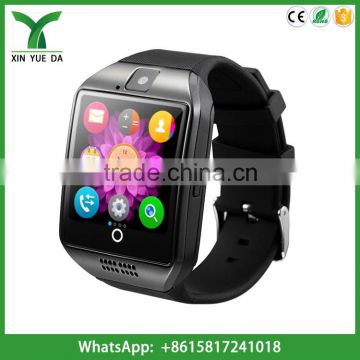 2016 q18 curved screen smart watch phone heart rate monitor