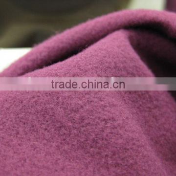 Knitted fabric 100%polyester brushed tricot for sportwear