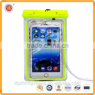 PVC Waterproof Diving Bag For Mobile Phones Underwater Pouch Case for cell phones