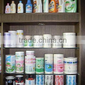 Guangzhou factory printed clear label adhesive label stickers