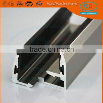 Foshan ODM 6000 series aluminum profile for closet door wardrobe door