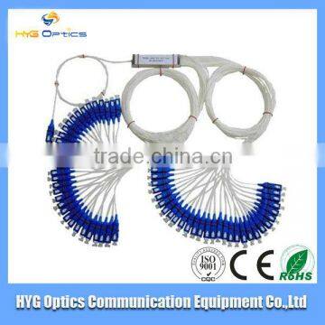 HYG Manufacture Supply Fiber Optic Mini 1*64 PLC Splitter
