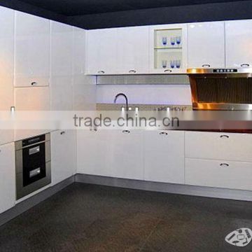 UV MDF door popular style Kitchen Cabinet