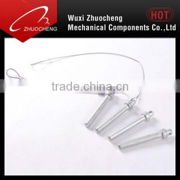stainless steel quick release lock pins with rope wire