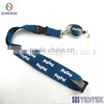 New hot products on the market badge reel,new fashion badges nylon lanyard