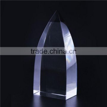 Factory Sale superior quality customization logo crystal trophy manufacturer sale