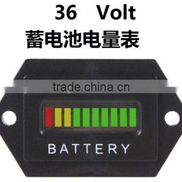 36v LED hexagonal battery discharge indicator