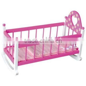 Doll's bed,toy doll bed,wooden bed