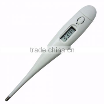 2016 new arrival white mini Baby Child Adult Body Digital LCD Heating Thermometer