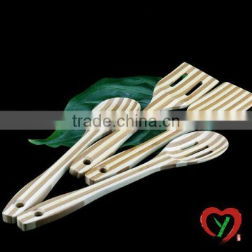 Bamboo kitchen utensil sets