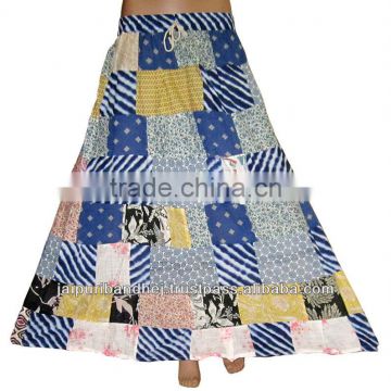 Indian Designer Ladies Fashion 2016 Ladies Patchwork Long Skirt