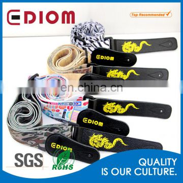 leather guitar strap ends, guitar strap hardware, soldier lock customized acoustic anime wholesale custom guitar straps