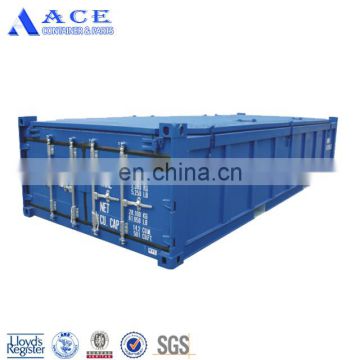 Steel Lid 20ft Half Height Open Top Container